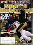 Sports Illustrated February 1 2010 Drew Brees/New Orleans Saints on Cover, The Power of Peyton Manning/Indianapolis Colts, Ross Ohlendorf/Pittsburgh Pirates, Jeremy Lin/Harvard, Shaun White/Olympic Snowboarding, Super Bowl