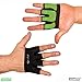 Fit Four The Gripper Glove Callus Guard Fitness Gloves for WODs, Weightlifting & Cross Training Athletes - Enhanced Silicone Grip Palm (Green, Medium)