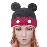 Mick Mouse Type Knit Beanie