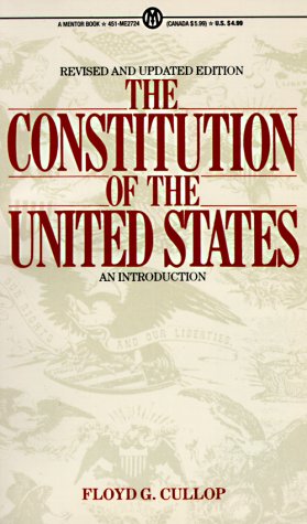 The Constitution of the United States An Introduction  Revised and Updated Edition