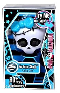 Mattel Monster High "Freaky Just Got Fabulous" Accessories - Frankie Stein Fortune Skull with 60 Scary Cool Answers (T1408)