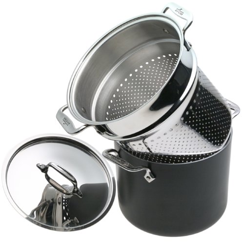 Check Out All-Clad LTD 7-Quart Stockpot with Pasta Insert