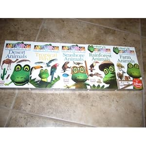 DK AMAZING ANIMALS 5 VHS SET (Desert Animals, Tropical... by Amazing Animals Videos