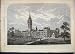 1866 Glasgow University Building Scotland Antique Print