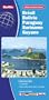 Br�sil, Bolivie, Paraguay, Suriname, Guyana, et Guyane fran�aise - Carte routi�re et touristique (�chelle : 1/4 000 000) - Plans avec index du centre-ville de Rio de Janeiro et de Sao Paulo.