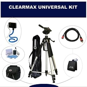 Gift Bag for Photographers .. HDMI Cable + Case + Tripod + Flexible Monopod and more for Pentax Optio P80 and Pentax K-7