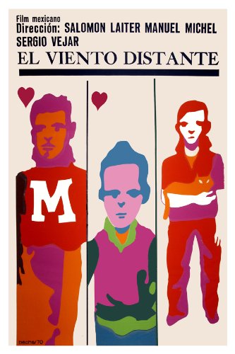 11"x 14" Poster. " El Viento distante " Mexican movie Poster. Decor with Unusual images. Great Cuban Room art Decoration.