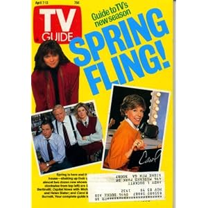 TV Guide April 7, 1990 Valerie Bertinelli, Carol Burnett, Weird New... by Jack Curry