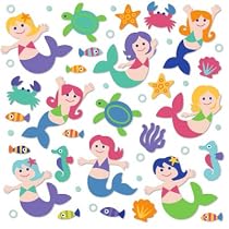 Mermaids Wallpaper Cutouts 50 Pieces Olive Kids