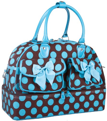 Ever Moda Designer Print Collection Duffle Bag 17-inch