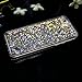 iPhone 6S Plus Case, iPhone 6/6S Plus Liquid Glitter Case,Phezen 3D Creative Design Shiny Quicksand Flowing Bling Glitter Sparkle Heart Clear Hard Case for iPhone 6S Plus / 6 Plus - Gold Diamonds