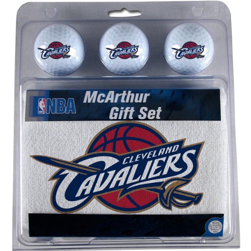 Mcarthur Sports Cleveland Cavaliers 3 Ball Golf Gift Set