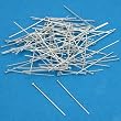 100 Sterling Silver Headpins Jewelry 26 Gauge 3/4 Inch