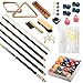 Pool Table - Premium Billiard 32 Pieces Accessory Kit - Pool Cue Sticks Bridge Ball Sets (Kit-2)