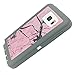 Kecko® Shockproof Dirt proof Military Grade Drop Scratch Resistant Hybrid Bumper Full Body Protective Camo Case with Belt Clip Holster for Samsung galaxy Note 5 (Pink Tree Gray)