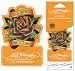 Ed Hardy Merchandise - Rose Car Air Freshener - Peach Scent