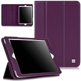 CaseCrown Bold Trifold Case for iPad Mini with Built-in magnet for sleep / Wake Feature, Purple