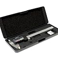 Marke: Incutex, Messschieber, Me�schieber aus Edelstahl 150mm 6", L�ngenmessger�t mit Tiefenmessstange und Display Digital Schieblehre