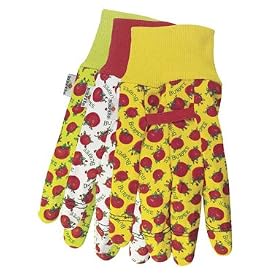 MAGLA 6716-01 REINFORCED TIP CANVAS GARDEN GLOVES WITH DOTS (PACK OF 12) from Garden Gloves