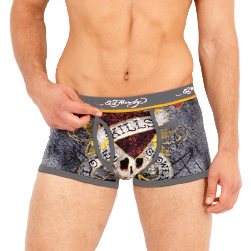 Ed Hardy Men's Premium Love Kills Slowly Trunk