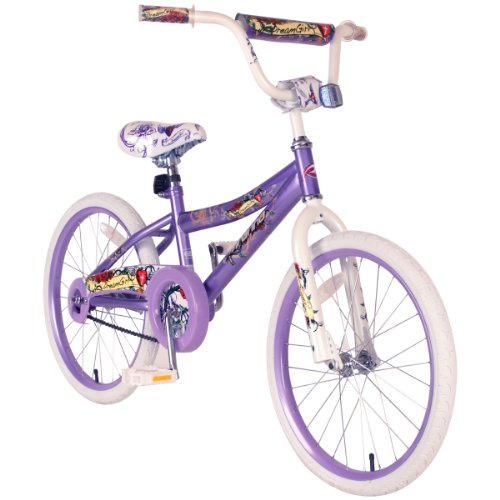 Piranha Girl's Dreamgirl Bike (Purple/White, 20-Inch)
