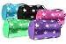 Dance Bag- Sequin Star Round Duffel Choose from Fuschia Pink, Purple, Green, Black or Aqua