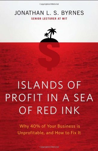 Islands of Profit in a Sea of Red Ink: Why 40 Percent of Your Business Is Unprofitable and How to Fix It by Byrnes, Jonathan L. S. (2010) Hardcover