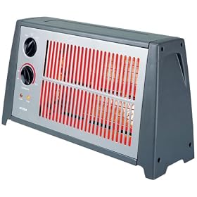Optimus H-2222 Portable Fan Forced Radiant Heater with Thermostat