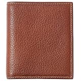 Johnston & Murphy Flip Compact Wallet - Dark Mahogany Waxhide