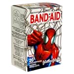 Band-Aid Adhesive Bandages, Marvel/Spider-Man, Assorted Sizes, 20 bandages $3.29