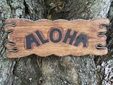ALOHA SIGN DRIFT WOOD 20 - ISLAND HOME DECOR
