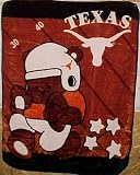 Texas Longhorns Royal Plush Baby Blanket 40 x 50