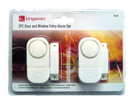 2 Piece Door & Window Entry Alarm. Very Loud, Ideal For the Home