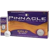 Pinnacle Ribbon Gold Lady Golf Balls for Women by