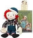 Volland Raggedy Andy 15.5" with Book SIGNED