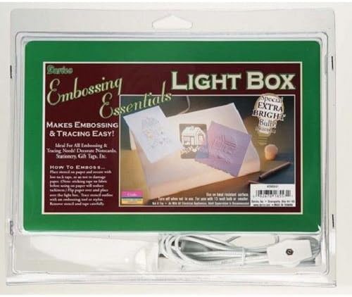 Embossing Stenciling Tracing LIGHT Box Table 9-1/8 x 5-7/8 x 2-1/2in Emboss