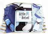 Nikki's Little Rebel Baby Gift Basket-Boy