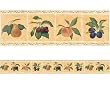 Crackle Fruit Border Prepasted