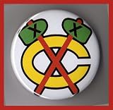 Chicago Blackhawks C Logo 1 Inch Magnet