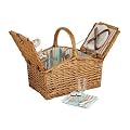 Coolmovers Kitchen Craft Picnic Basket, 2 Persons