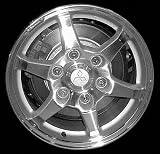 ALLOY WHEEL mitsubishi MONTERO 01-02 16 inch suv