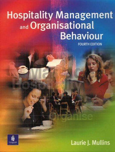 Childrens Toyshop  Books : Hospitality Management and Organisational Behaviour