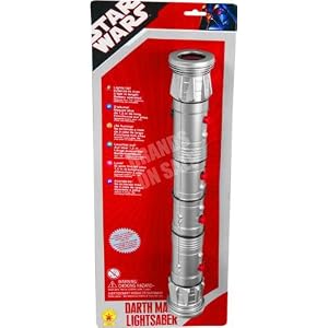 Darth Maul Double Bladed Lightsaber Star Wars Episode 1 by 