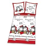 Herding 480025050 Bettw&auml;sche Sheepworld Kissenschlacht , 80 x 80 und 135 x 200 cm, Microfaser