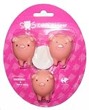 Pink Pigs Cable Organizers - Set of 3