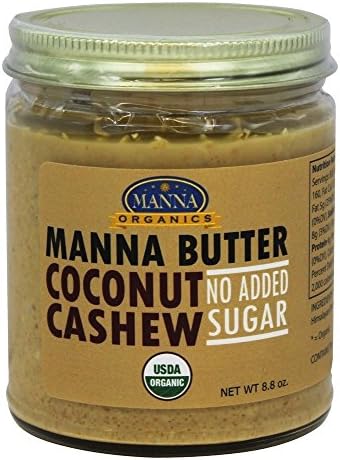 Manna Organics - Manna Butter Coconut Cashew with No Added Sugar - 8.8 oz.
