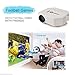 Syhonic I1 Portable HD Multimedia Mini Home Theater Cinema LCD LED Video HDMI Micro Projector for iPhone Galaxy Laptop Mac (White)