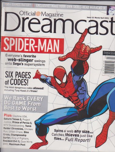Dreamcast Official Magazine (Spider-Man March/April 2001)