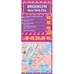 Brooklyn NYC Laminated Street Map (On Your Own)