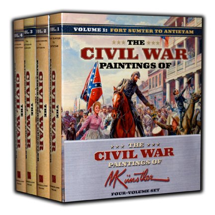 City Travel Guides Discounted  Books : The Civil War Paintings of Mort Kunstler Set (Civil War Paintings)
